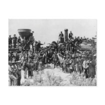 Meeting of the Rails - Promontory Point Utah 1869 Post Cards