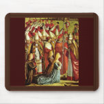 Meeting The Pilgrims With The Pope Detail By Carpa Mouse Pads