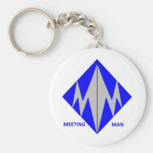 MeetingMan Key Chain