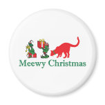 Meewy Christmas Refrigerator Magnets