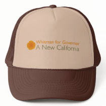 Meg Whitman For Governor Mesh Hat