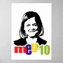 Meg Whitman pour le gouverneur 2010 Poster
