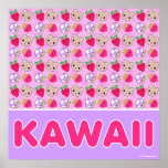 Mega Kawaii Sweetest Pattern Giant Poster