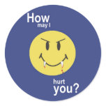 mega-lo-mart round stickers