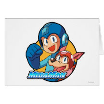 Mega Man & Rush Cards