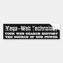 Mega-Web technology Bumper Sticker