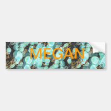 Megan Sticker Bumper Stickers