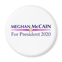 meghan_mccain_pres_2020 fridge magnet