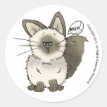 Meh Cat Stickers
