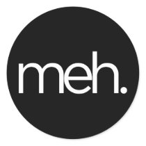 meh eh meh. sticker