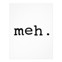 Meh. Letterhead Template