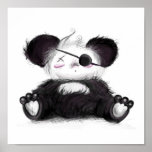 Mei Mei Panda Pirate Poster