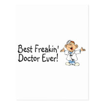 Meilleur docteur Ever de Feakin Cartes Postales