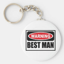 MEILLEUR porte - clé d'avertissement d'HOMME Porte-clé
