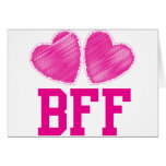 Meilleurs amis de BFF pour toujours ! ! ! impressi Cartes De Vœux