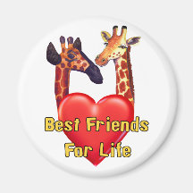 Meilleurs amis magnets pour réfrigérateur