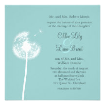 Meilleurs voeux ! Faire-part de mariage (turquoise