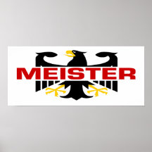 Meister Surname Print