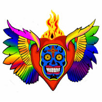 Mejicano Cross Skull (sculpture) Photo Sculptures