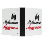 Melanoma Awareness Butterfly Medical Binder