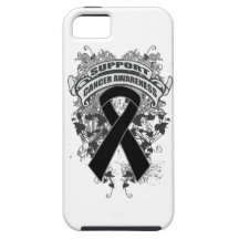 Melanoma - Cool Support Awareness Slogan iPhone 5 Covers