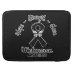 Melanoma Hope Strength Love Sleeves For MacBook Pro