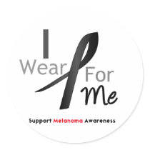 Melanoma I Wear Black For Me