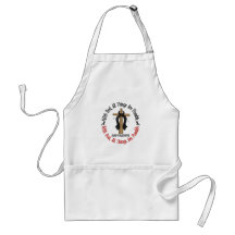 Melanoma WITH GOD CROSS Apron
