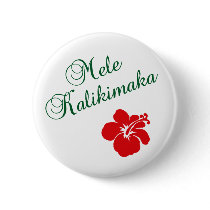 Mele Kalikimaka Pinback Buttons