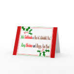 Mele Kalikimaka card