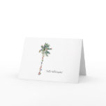 Mele Kalikimaka Hawaiian Christmas Greeting Card