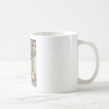 Melies ~ French Magician Vintage Magic Act Mug