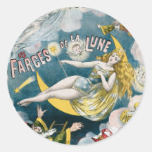 Melies ~ French Magician Vintage Magic Act Sticker