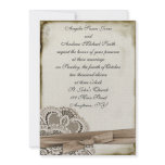 Melinda Vintage Lace Invitation
