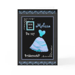 MELISSA  Be My Bridesmaid - Blue Gown Card