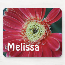 Melissa Red Gerbera Mousepad