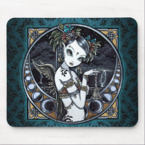 "Melita" Goth Tribal Fusion Dancer Angel Mousepad mousepads