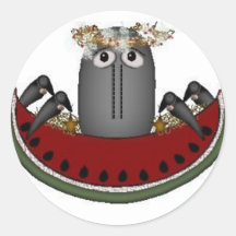 Melon & Crows Sticker