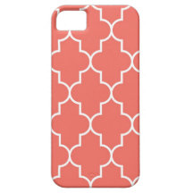 Melon Quatrefoil iPhone 5 Cover