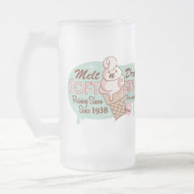 Melt 'n' Drip Soft Serve Ice Cream 16oz Frosty Mug