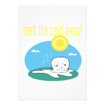 Melt The Cold Away 2 Invitations