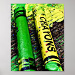 Melted Crayons posters