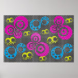 melted designs print