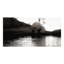 Melted Personalized Photo Card