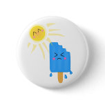 melting ice cream pinback buttons