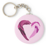 melting purple heart keychain keychains