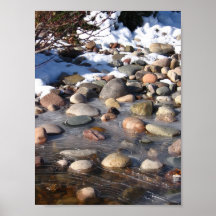 melting snow creation print