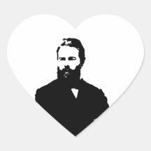 Melville Heart Sticker