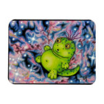 Melvin in Space by Carrie Michael Rectangle Magnet