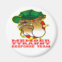 Member Bulldog Tyranny Response Team Magnet